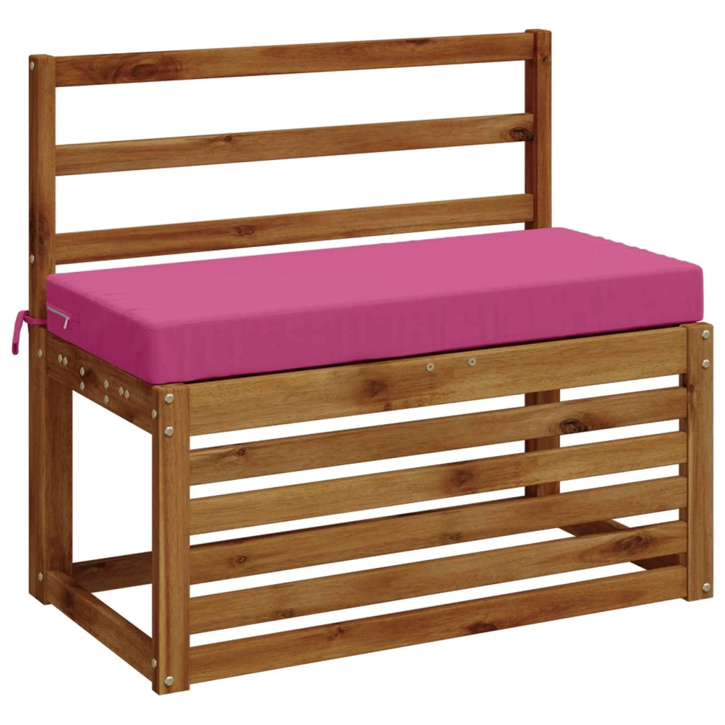Cuscini per Panchina a 2 Pezzi SOEST 2 pz 100% Poliestere Rosa 949593