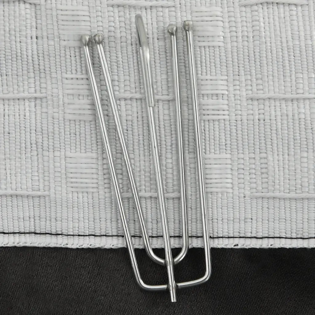 Tende Oscuranti | Tende Blackout con Ganci Effetto Lino 2 pz Antracite 140x245cm