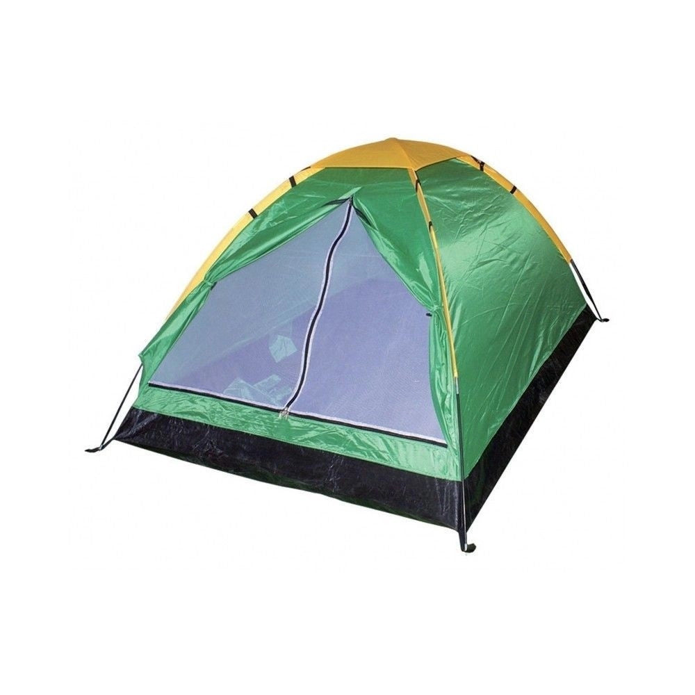 Trade Shop - Tenda Canadese 8 Persone 2.5x2.5x1.5m Da Campeggio Igloo Con Zanzariera E Sacca -