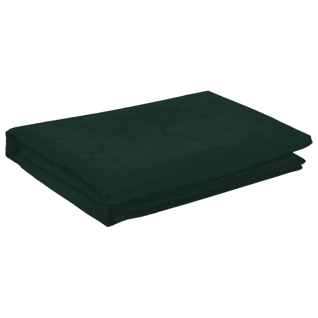 Tovaglia da Tavolo 5 pz Ovale Verde Scuro 130 x 180 cm 42040508