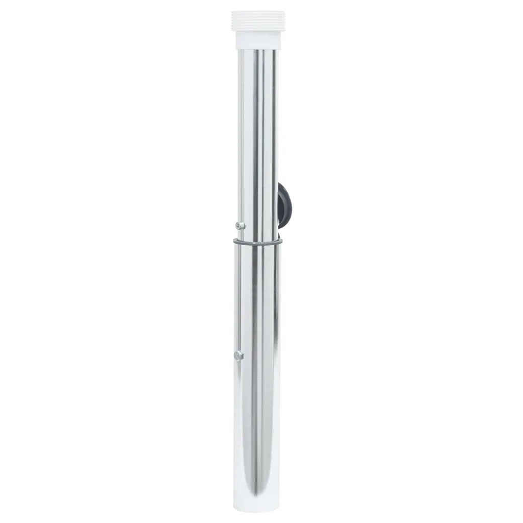 Base Ombrellone Interrato per Palo 40-50 mm Argento Alluminio CFW6701559