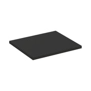 Piano lavabo nero SAVIA 60 cm – Piano di 60 cm per mobile sottolavabo