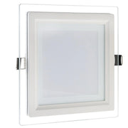Trade Shop - Pannello Led Slim Quadrato Incasso Cornice Vetro 18w Cct 3000k 6500k 4000k P165e-q3c -