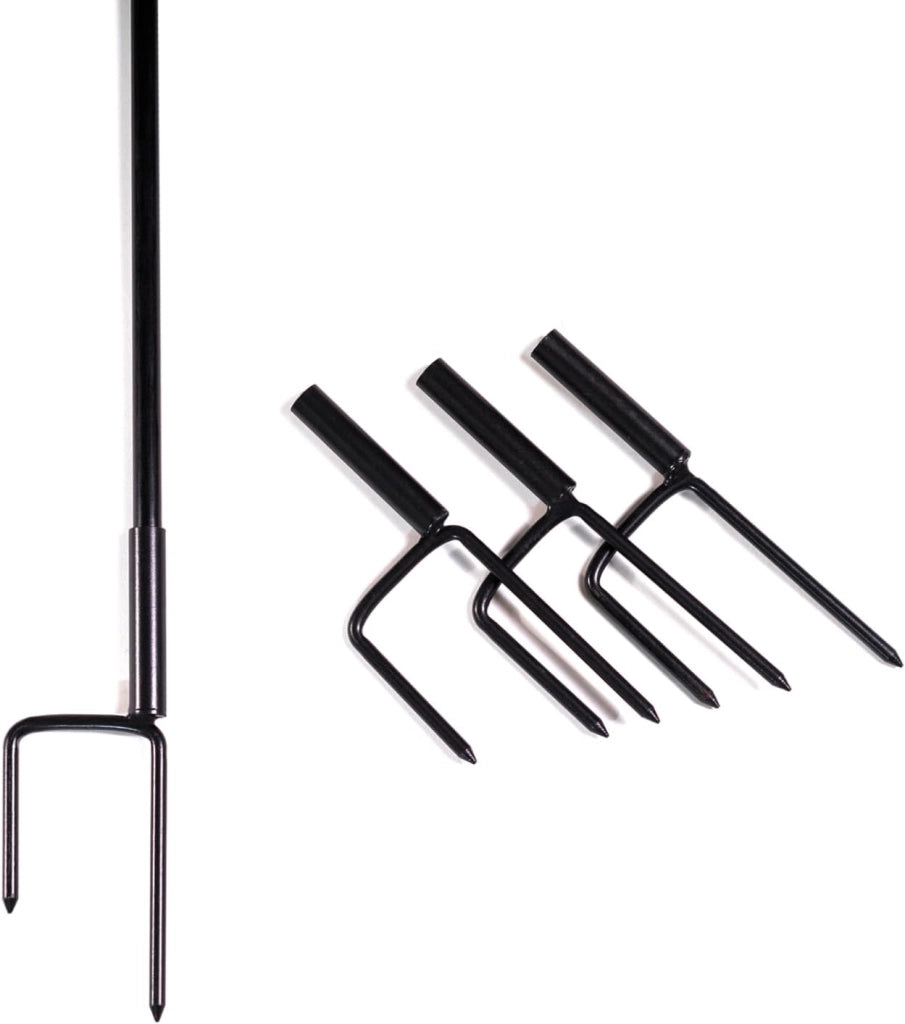 Kit recinzione rete per galline 24 m con porta 9 picchetti doppia punta