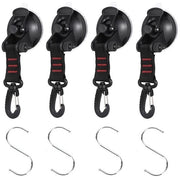 Set di Zoccoli da Cucire da 4 - Zoccoli da Cucire Robusti - Haken per Campeggio - Zoccoli da Cucire Multifunzionali - Resistente alla Corrosione - 17 x 7 cm - Haken per Zoccoli