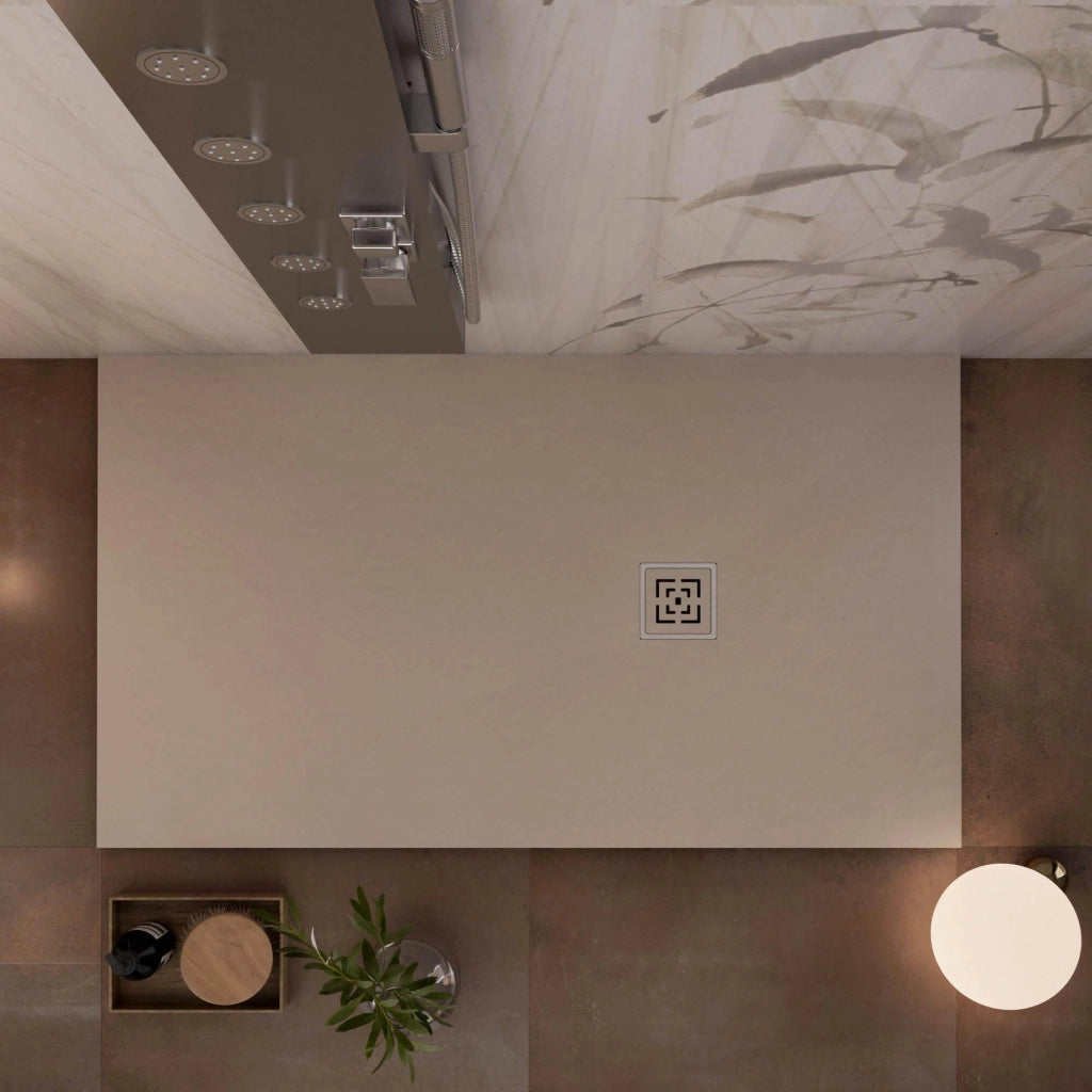 Piatto Doccia in Pietra 80x170 cm Bonussi Canton Moka