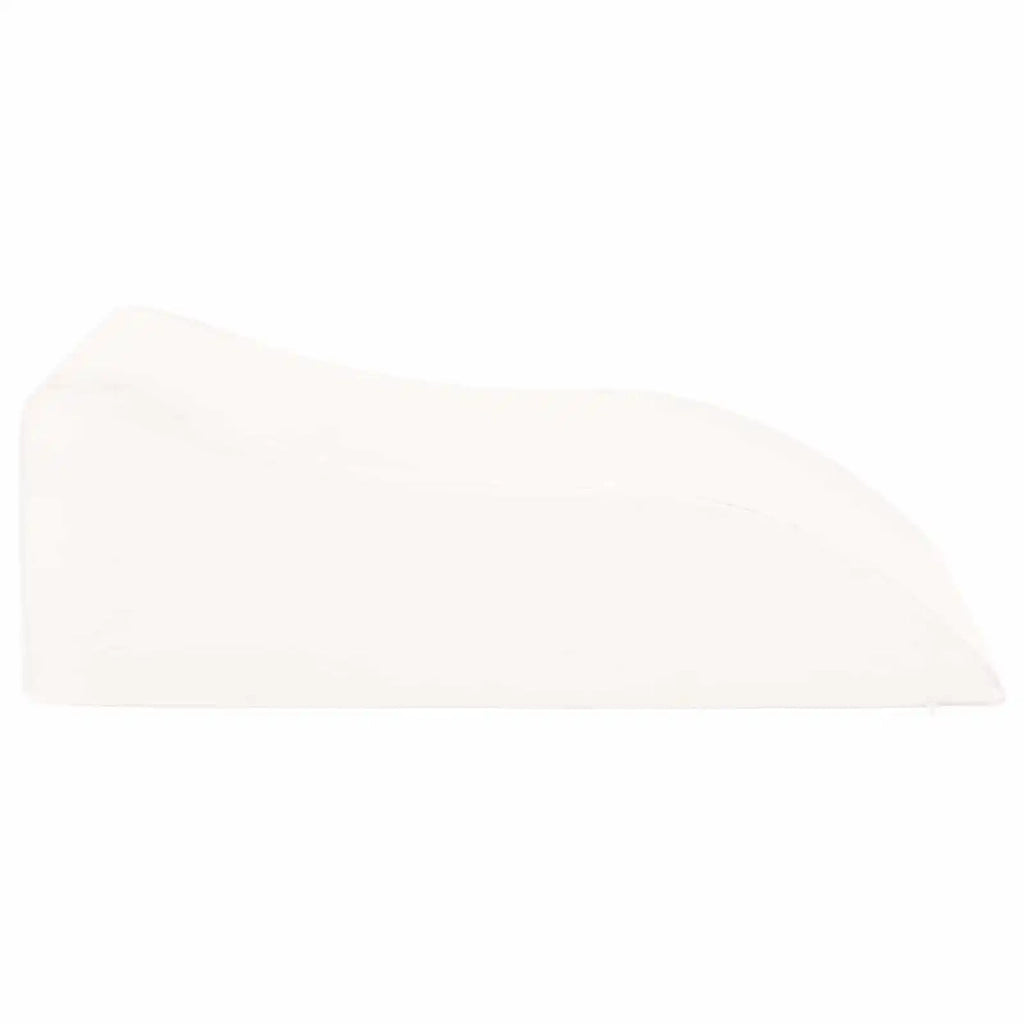Cuscino per Gambe Bianco 68 x 40 x 21,5 cm Schiuma PU CFW7098284