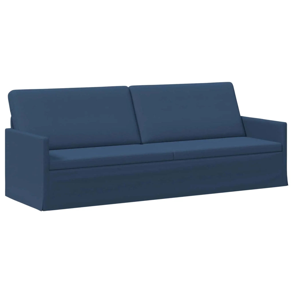Set di divani 2 pcs Blu Tessuto 3433184