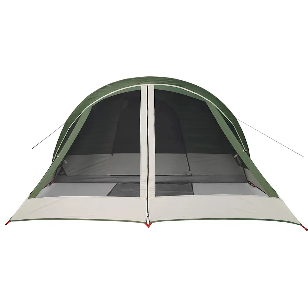 Tenda da Campeggio a Cabina per 4 Persone-Tenda per Escursionismo Verde Impermeabile 491333