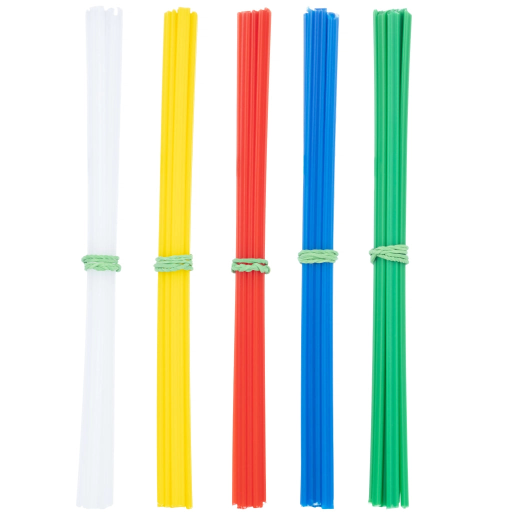 Kit Mini Color Rosfix – Set Completo di Fili per Saldatura Plastica | 4x PP e PVC | Dimensioni 0,5x200 mm, 50 Pezzi