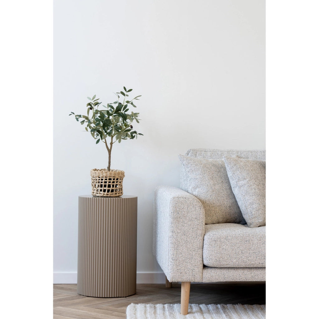 Tavolino Farense, Beige, MDF, 30x30x50 cm