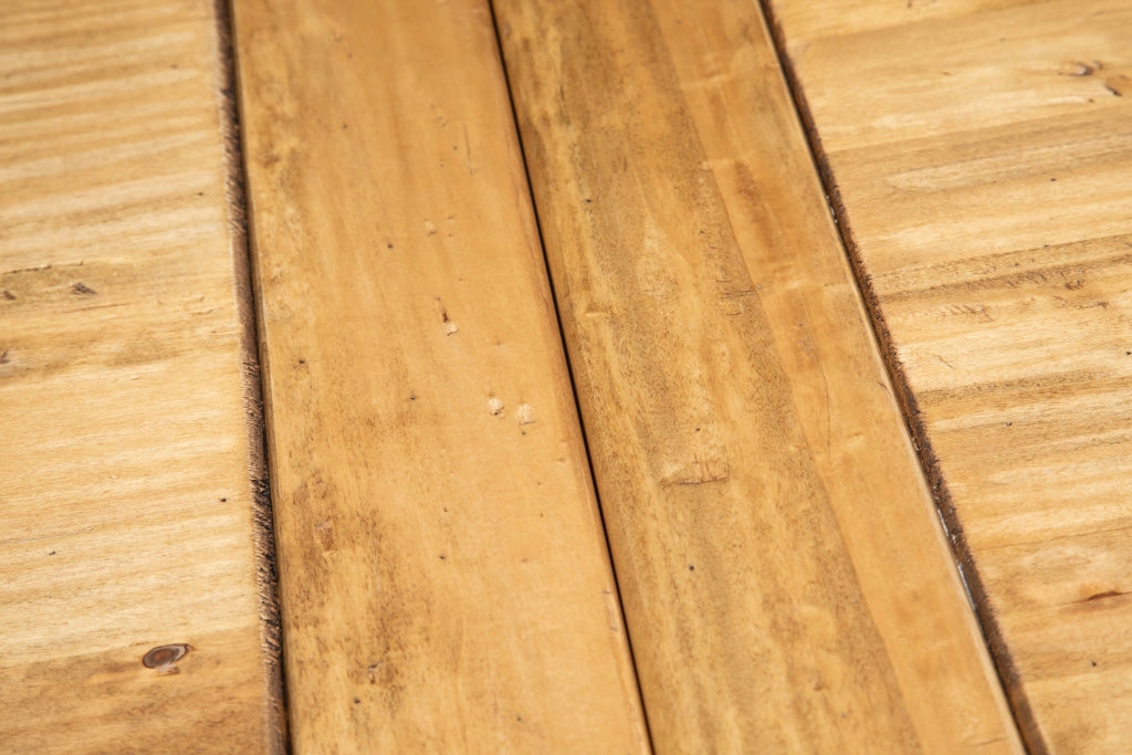 Biscottini Tavolo Country allungabile legno massello di tiglio finitura naturale. Made in Italy