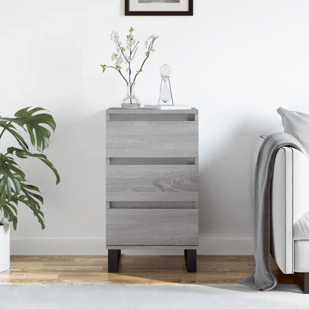 Credenza-Buffet-Armadio da cucina Grigio Sonoma 40x35x70 cm in Legno Multistrato 201751