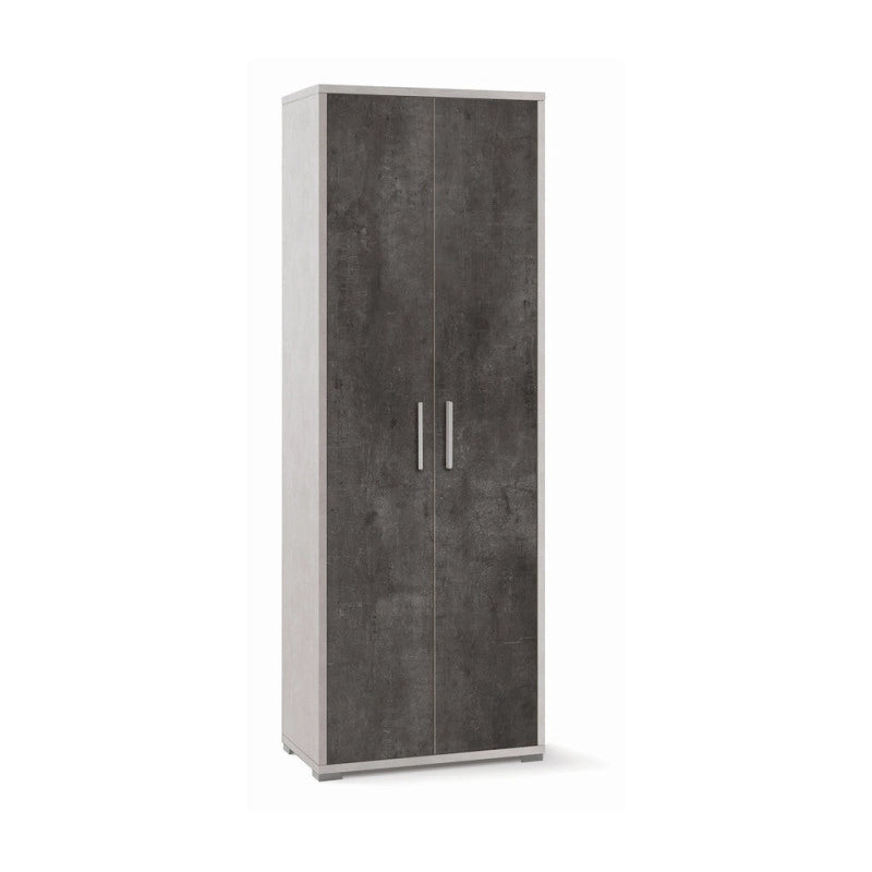 Mobile 2 Ante H199 L71 Kit Ossido Bianco cm 71x41x199h - Sarmog