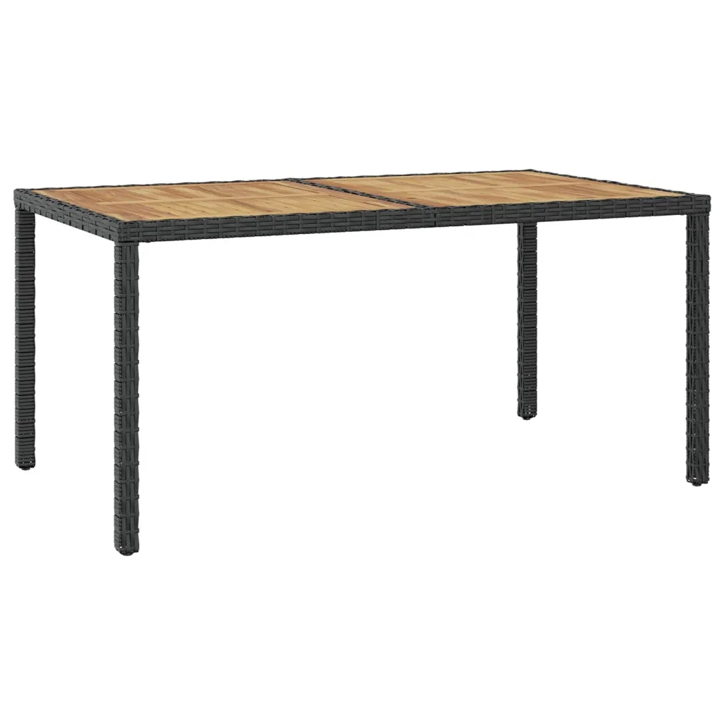 Set da Pranzo da Giardino 7 pz con Cuscini in Polyrattan cod mxl 36271