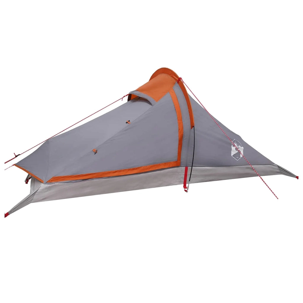 Tenda da backpacking Grigio e arancione 4 persone 42018573