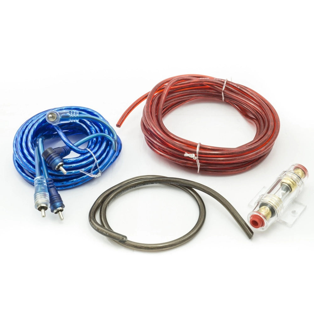 Trade Shop - Set Cavi Fusibili Impianto Stereo Audio Auto Per Alte Prestazioni Anti Disturbo -
