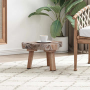 Comodino Marrone 40 x 40 x 25 cm Legno Recuperato Massello