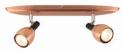 Candellux Cross plafoniera a barra 2xGU10 rame 40cm