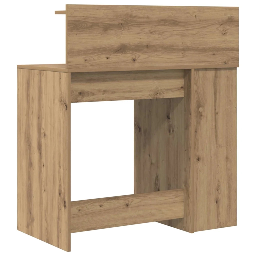 Scrivania con lo scaffale Rovere artigianale 90 x 48 x 101,5 cm 869529