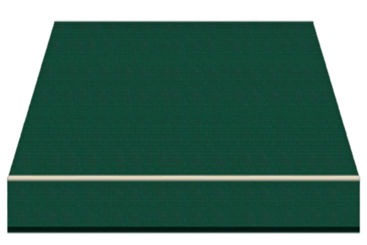 Tenda da Sole a Bracci Estensibili a Scomparsa Totale Tempotest Para' - Colore Verde 5 - Largh. 3,60 x Sporgenza 2,35 - Att. Soff. Arg. DX