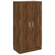 Scarpiera | Mobile per scarpe Rovere Marrone 55x35x108 cm in Legno Multistrato