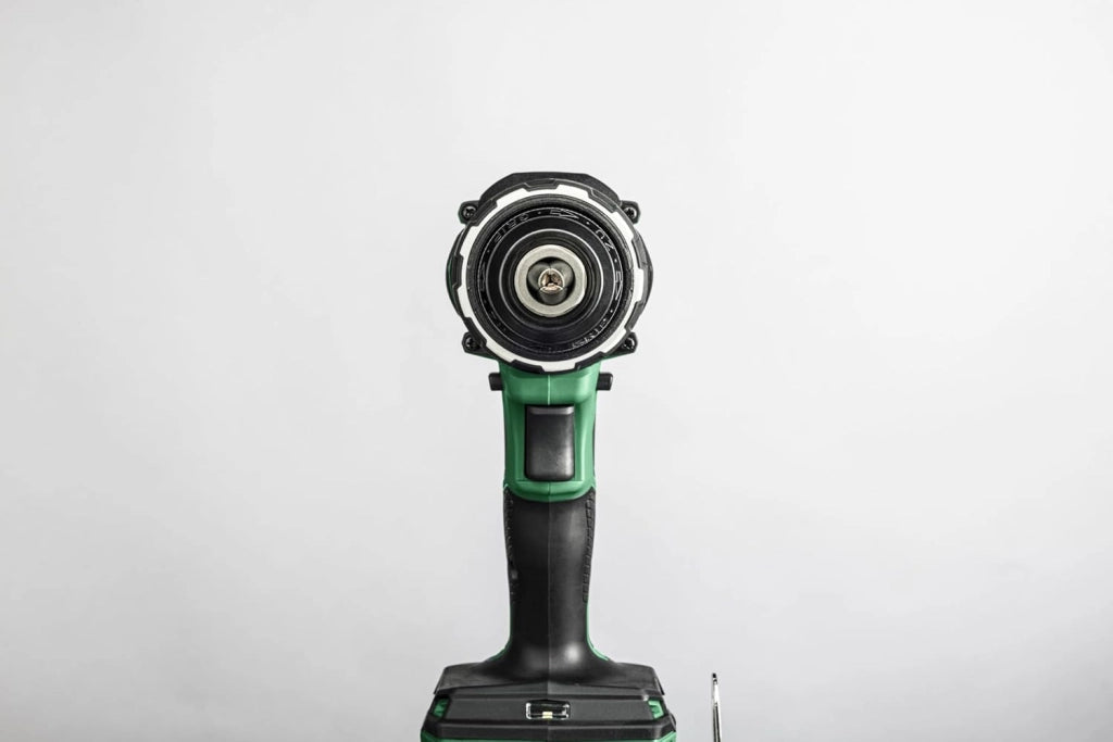 Trapano Avvitatore a Batteria - 36 V - 155 Nm Coppia, Motore Brushless, Tecnologia RFC, Luce LED, Mandrino Autoserrante, Corpo in Alluminio - Incluso Maniglia Aggiuntiva & Valigetta