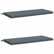 Cuscini per Panchina a 2 Pezzi SOEST 2 pz 100% Poliestere Blu 949323