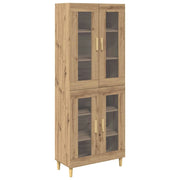 Credenza | Madia | Buffet da pranzo | Armadio da pranzo Rovere artigianale 69,5 x 34 x 180 cm