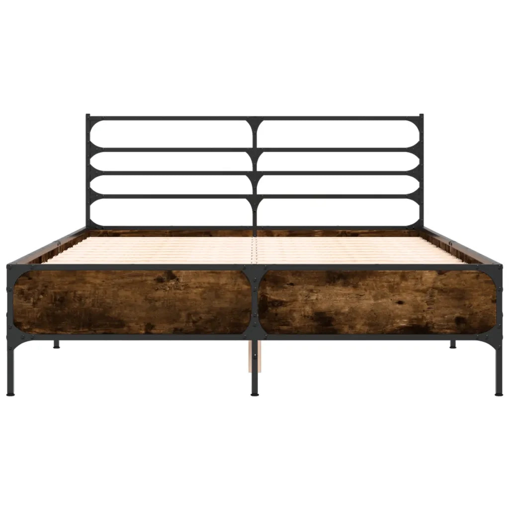 Giroletto Rovere Fumo 120x200 cm in Legno Multistrato Metallo 3280039