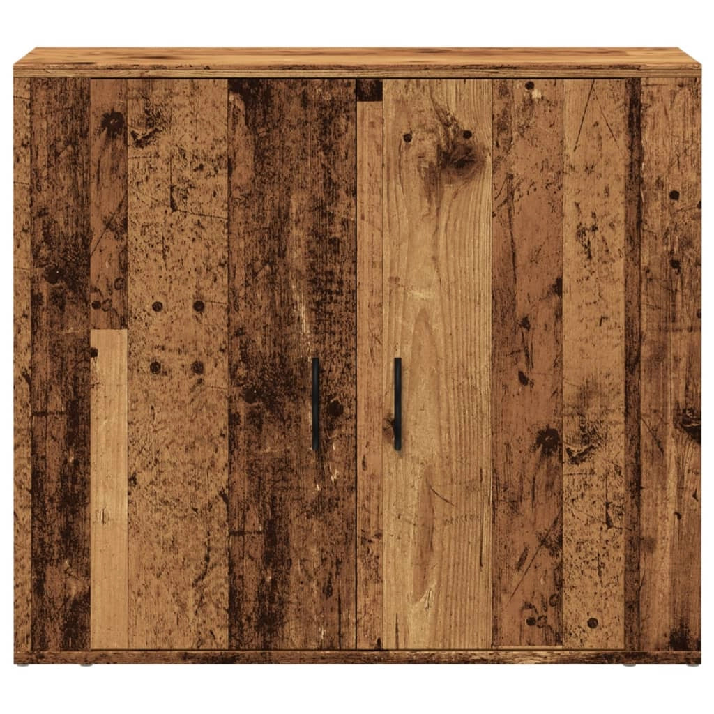 Buffet credenza cassettiera armadio mobile contenitore organizer cucina soggiorno salotto legno vecchio 80 x 33 x 70 cm legno ingegnerizzato marrone 02_0036611