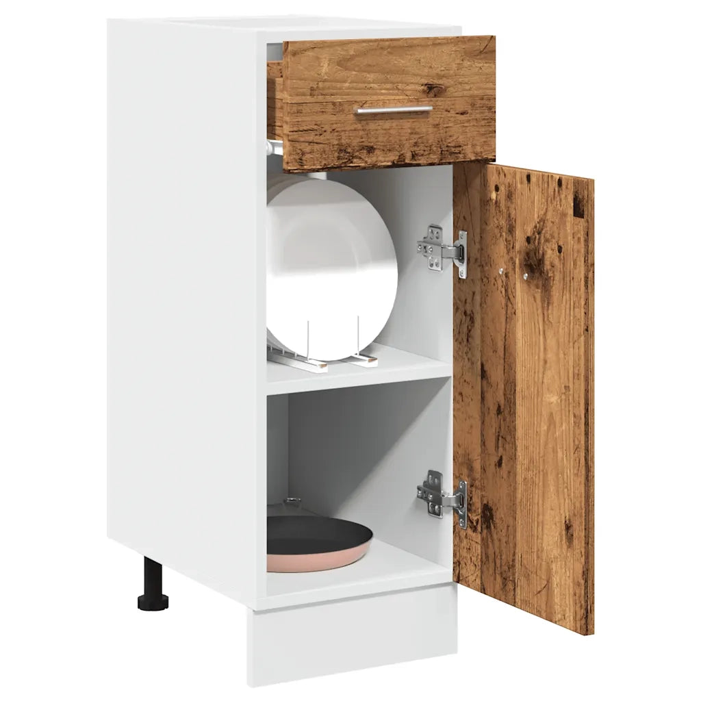 Armadio Cassetto “Lyon” Legno Antico 30x46x81,5 cm 856080