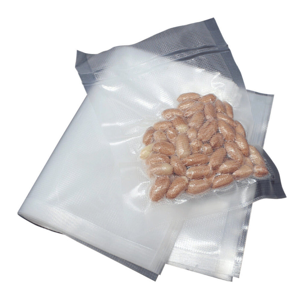 Sacchetti sottovuoto goffrati per alimenti, 100 pezzi 20x25cm, BPA free lavabili sottovuoto cucina - SOGO