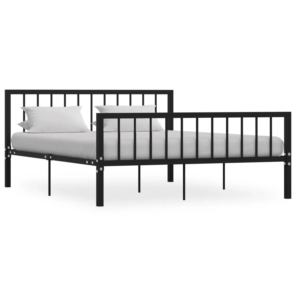 Giroletto Nero in Metallo 160x200 cm cod mxl 61538