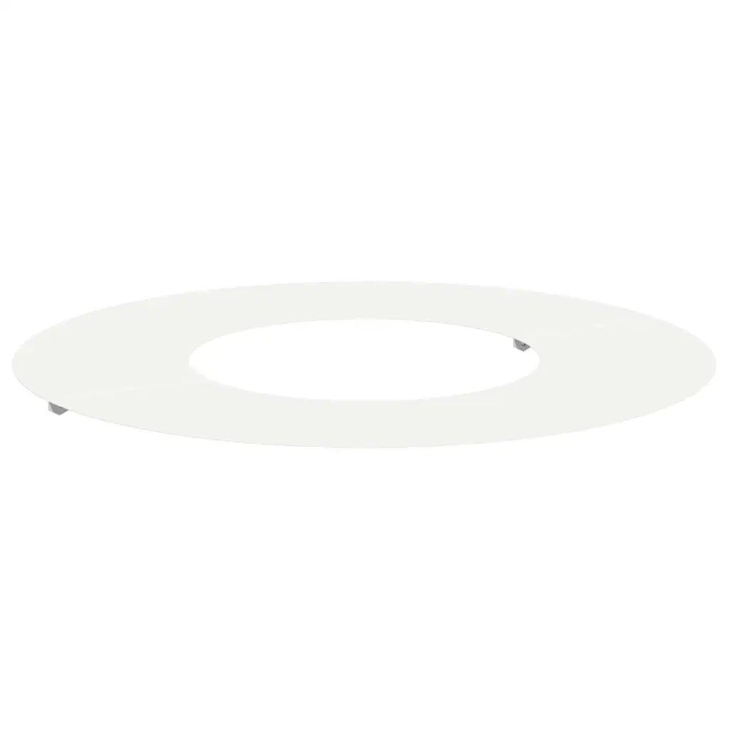 adatto per Anello d'Albero Piatto Bianco Ø30 / 60 cm Acciaio 873664