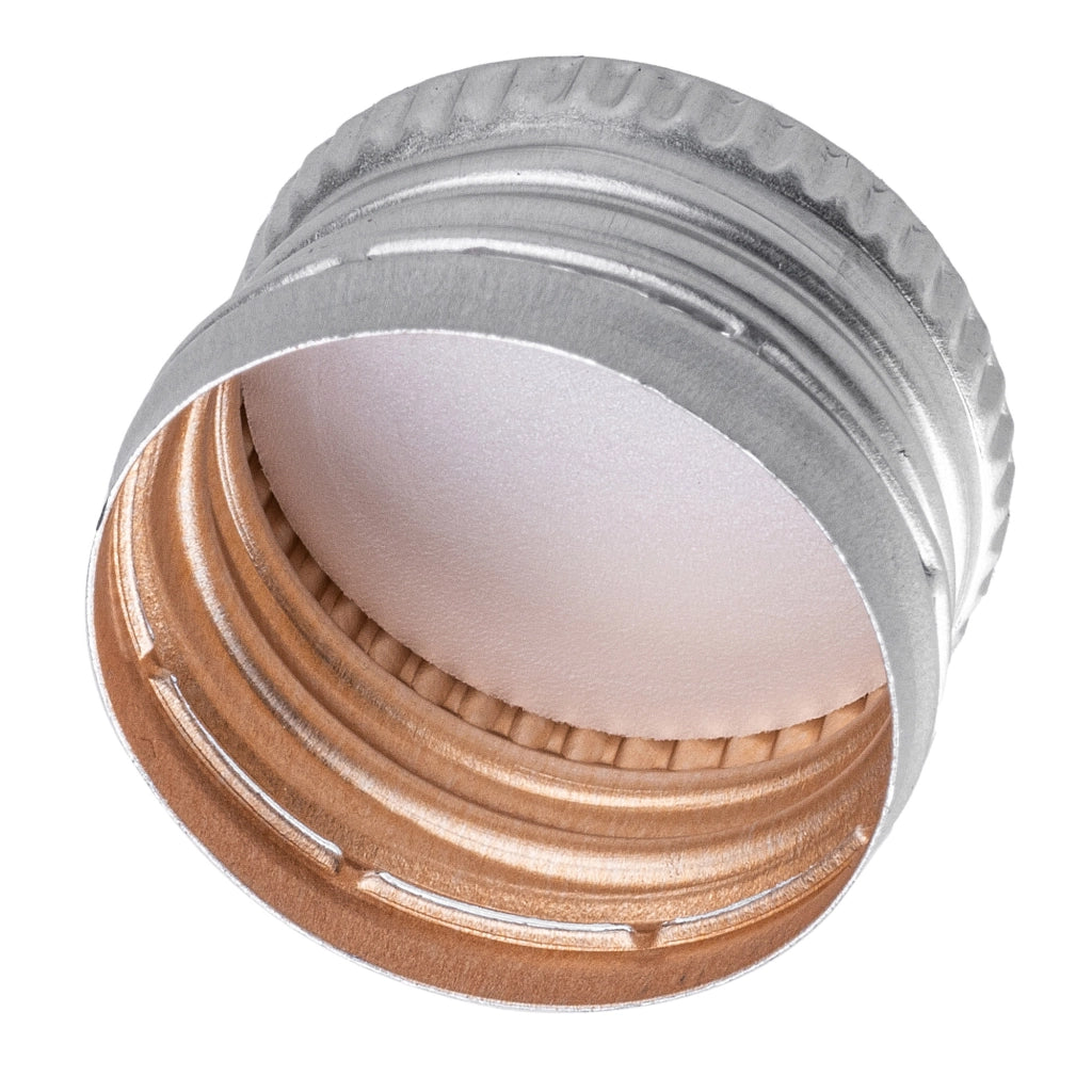 Tappi per bottiglie KADAX Fi28, tappi a vite, 10 pezzi, colore argento.