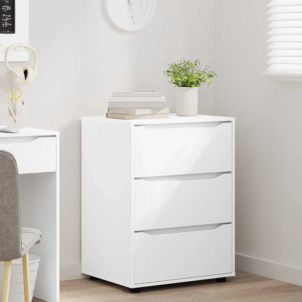 Armadio Bianco 60 x 48 x 81 cm Legno multistrato 888857