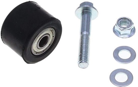 Kit di guida catena 8mm - 2pz - Spessori/guida - Adatto per Yamaha YFZ 350 Banshee - Guida in gomma di alta qualità - Diametro esterno 35 mm - Guida catena
