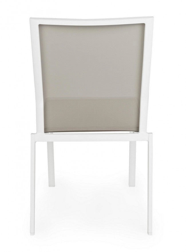 Set 4 Sedie da Giardino 50x61x88,5h cm Cruise Bianco