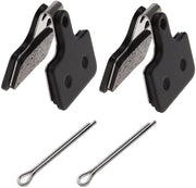 Rimblock Schijfremme - 2 Paia Semi-Metalliche - Compatibile con Shimano - Dimensioni 26 x 30 x 4 mm - Incluso Positioneringspenni/Clip di Montaggio - Nero - Freni da Bicicletta