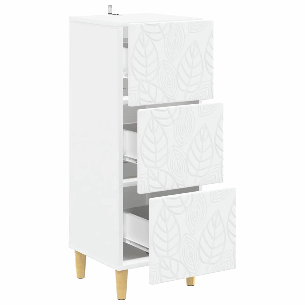 Mobile con Cassetti Bianco 33 x 34,5 x 90 cm 895075