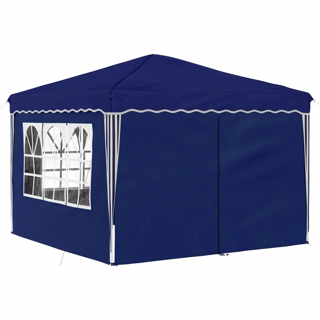 Tenda per feste a pop-up 288 x 288 x 245 cm Blu Tessuto Oxford