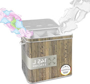 Organizzatore per la cucina in bambù con coperchio - lavastoviglie - organizzatore per la stanza da bagno - grigio naturale