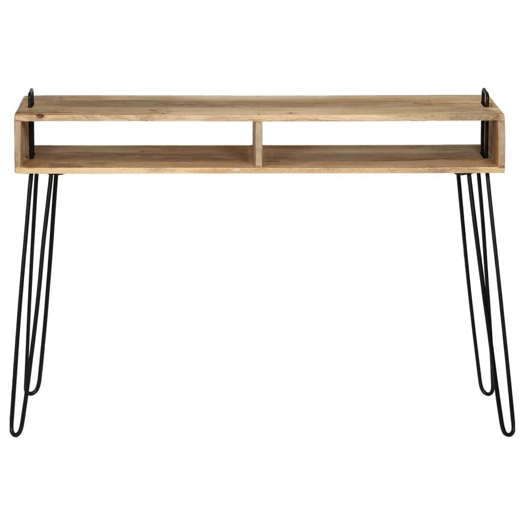 Buffet credenza mobiletto consolle mobile contenitore legno massello di mango 115 cm 4402227