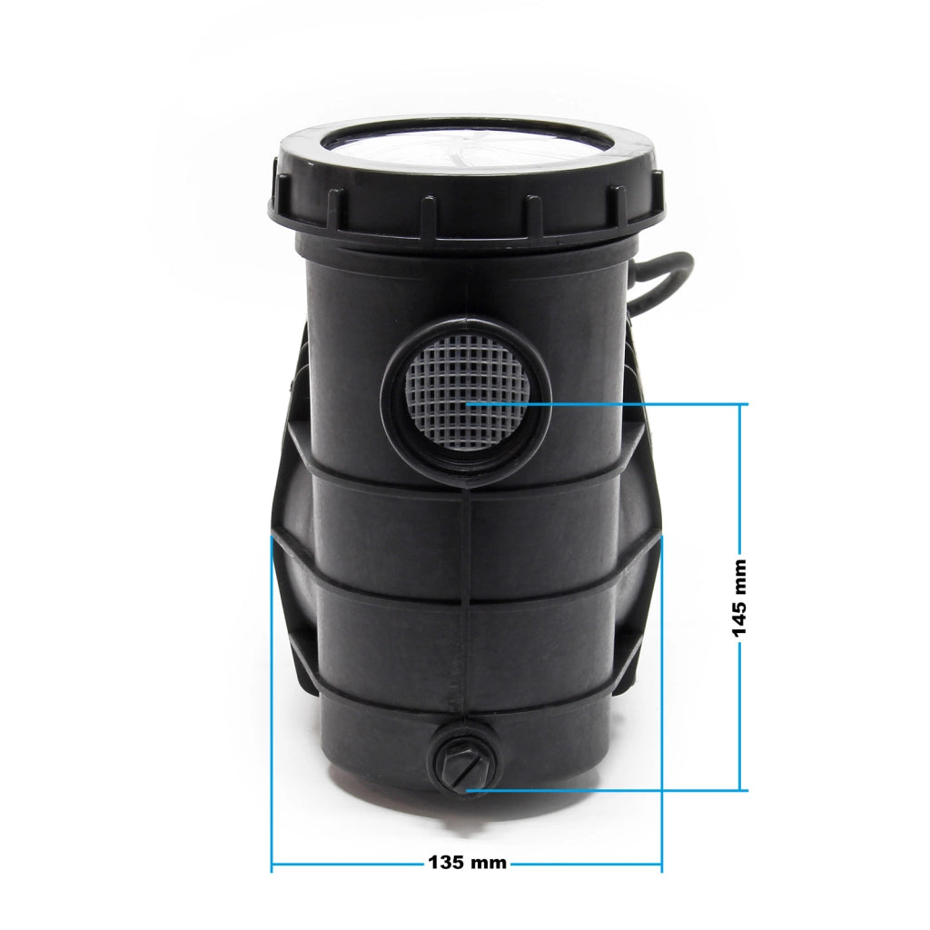 Filtro a sabbia con pompa autoadescante e valvola a 5 posizioni HZS-300, 380W, filtraggio acqua piscina