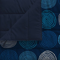 Trapuntino Estivo Matrimoniale in Microfibra 100 gr con Stampa Ipnotic Basic