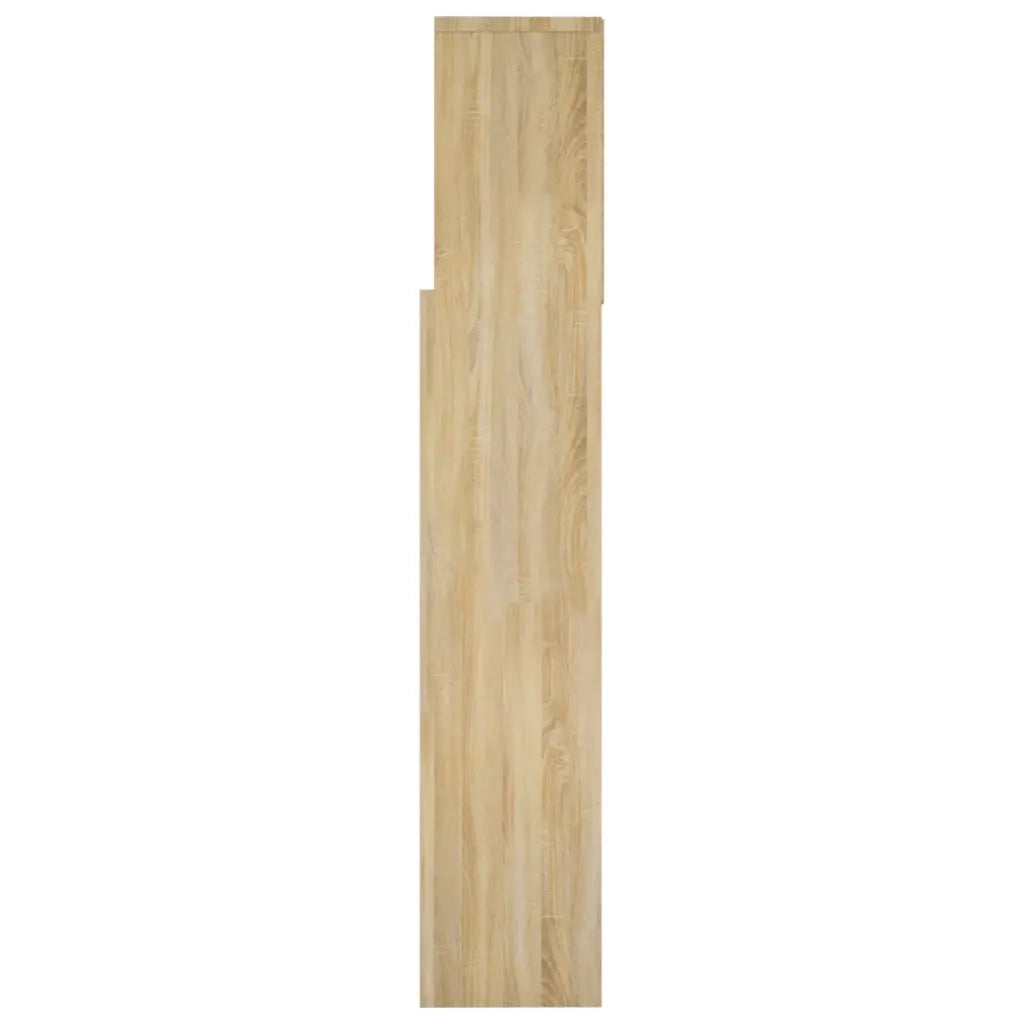 Testiera con Contenitore Rovere Sonoma 160x19x103,5 cm cod mxl 50096
