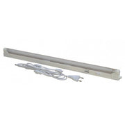 Trade Shop - Tubo Neon A Led Da 60cm Con Plafoniera T5 Luce Bianco Caldo 3000k Cavo 1m Da 10w -