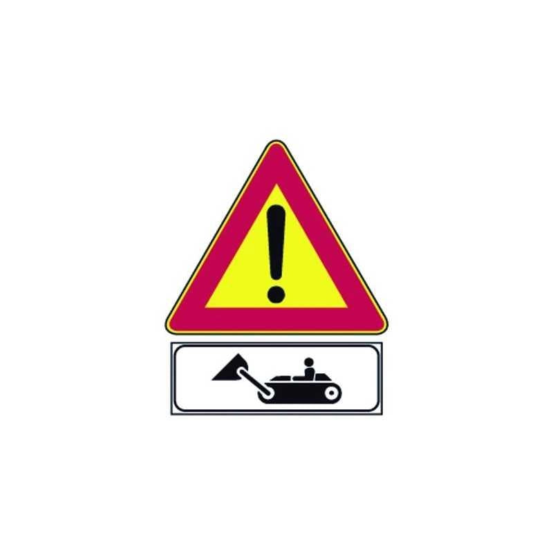 Segnali Stradali Temporanei Mezzi di Lavoro Fig.388+6G