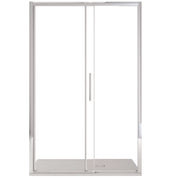 Porta Parete Doccia 150 cm 1 Anta Scorrevole in Cristallo Trasparente 6mm H195 Bonussi Eliane